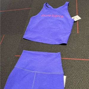 Beyond Yoga Pure Barre Matching Leggings & Tank